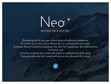 Tablet Screenshot of neo-medical.com